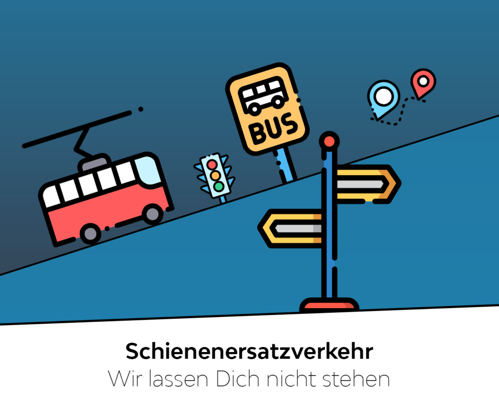 BSVG: SEV Stadtbahnlinien 1 und 2 Umleitung Regiobus 420
